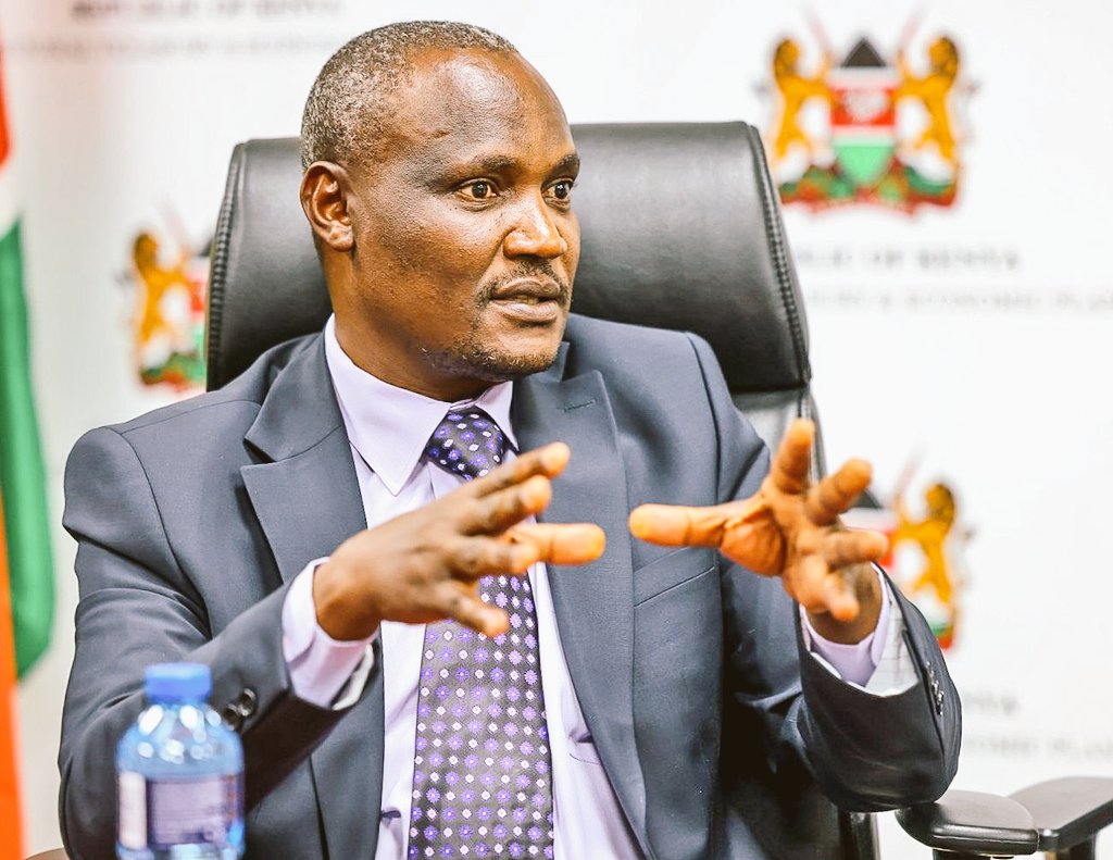 Treasury projects Sh4.49 trillion budget for 2025/26 financial year - National Treasury CS John Mbadi when he met with the KRA team
and the Council of Economic Advisors to discuss the digitalisation of revenue collection in Nairobi on September 24, 2024. (Photo: National Treasury)