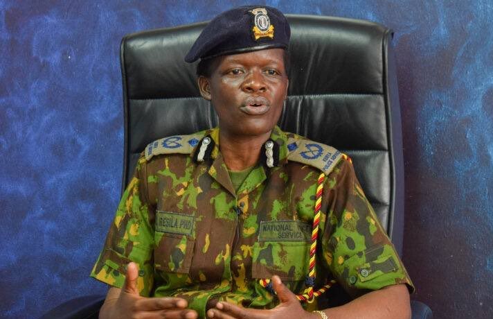 Police deny claims they arrested former MP Mwathi over Limuru chaos - National Police Service Spokesperson Resila Onyango. (Photo: Handout)