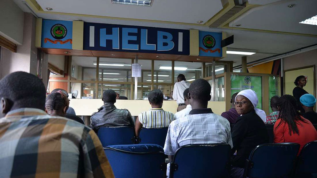 Over 300,000 varsity students to be affected as Helb, scholarships budget cut by Sh37bn - University loans applicants at HELB offices in Nairobi. (Photo: HELB)