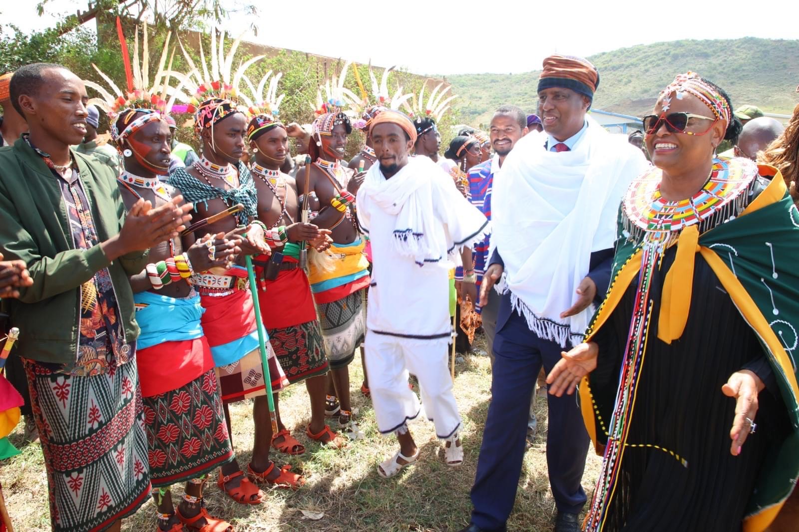 Judiciary inaugurates Alternative Justice System Centre in Marsabit - CJ Martha Koome and Governor Mohamud Ali during the launch of Alternative Justice System (AJS) Centre in Marsabit. (Handout)