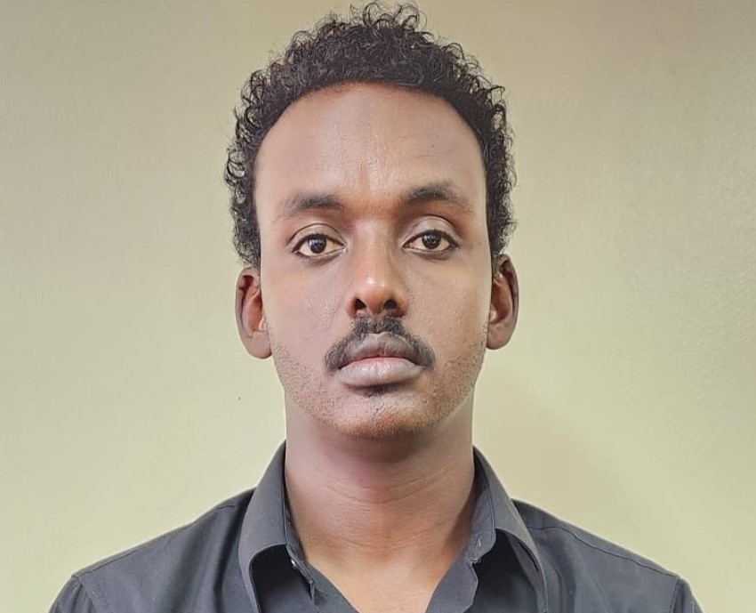 How supermarket receipt linked Eastleigh murder suspect to another killing in Nairobi - Murder suspect Hashim Dagane Muhumed. (Photo DCI)