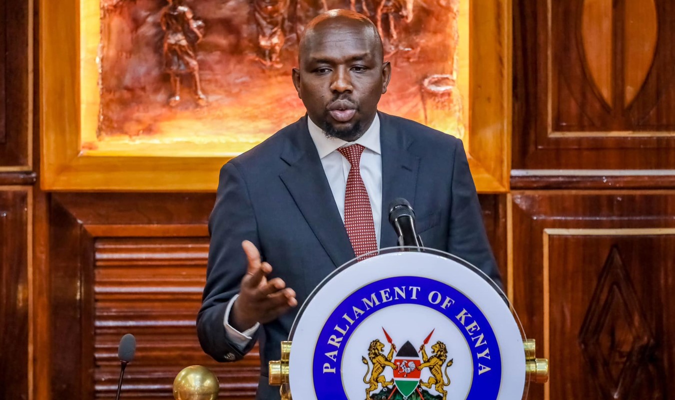 Murkomen unveils plans to modernise Kenya's stadiums despite budget shortfalls - Interior Cabinet Secretary Kipchumba Murkomen. (Photo: Senate of Kenya)