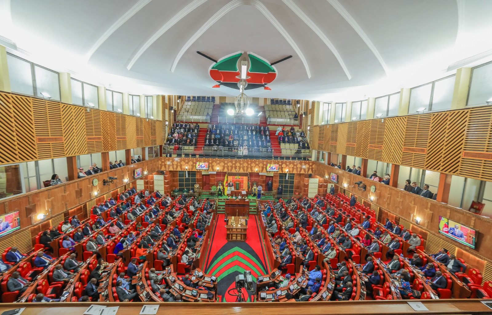 MPs full in-tray after recess: Budget, IEBC vetting and committee shake-ups ahead - President William Ruto speaking during his third State of the Nation Address before a Joint Sitting of the National Assembly and the Senate on November 21, 2024. (Photo: National Assembly)