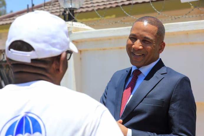 Botswana’s new president: Who is Duma Boko and what does he stand for? - Botswana opposition leader Duma Boko smiles, after his party UDC won the general election, outside his home in Gaborone, Botswana November 1, 2024 (Photo: REUTERS/Thalefang Charles)