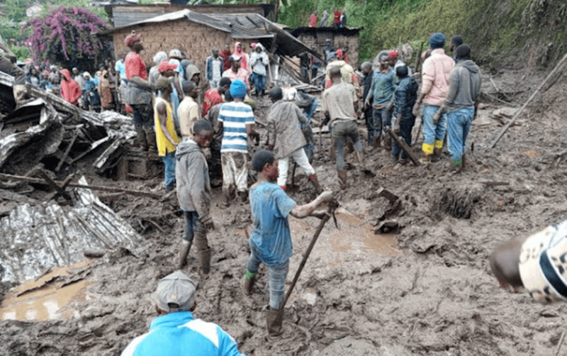 Congo landslide kills at least nine people, most of them children