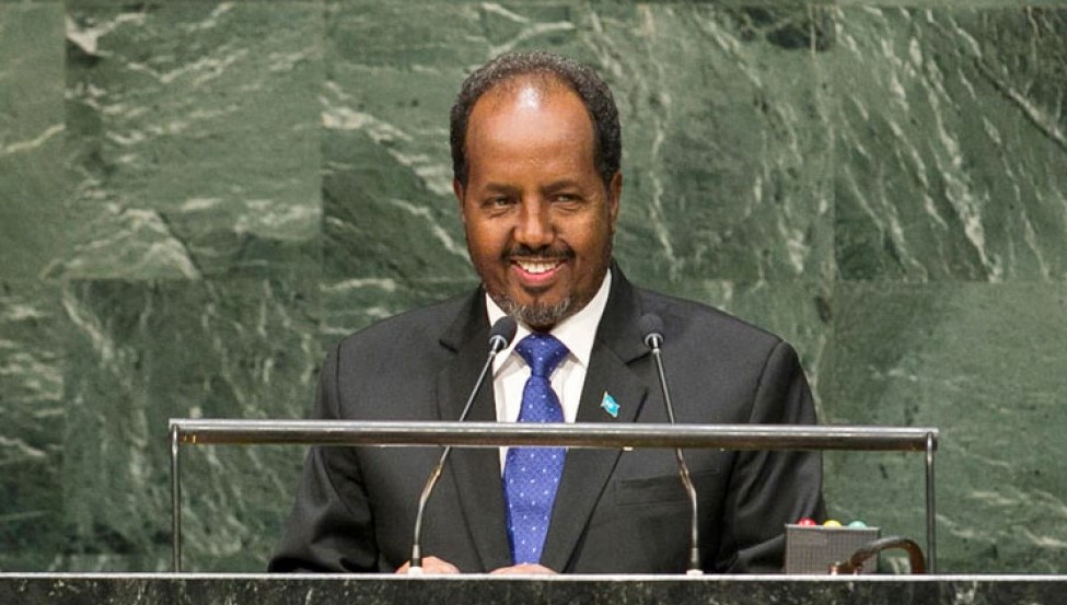 US agrees to write off more than $1.1 billion of Somalia's debt - Somalia President Hassan Sheikh Mohamud. The United States has announced the cancellation of $1.14 billion in outstanding loans for Somalia.  (Photo: UN/Kim Haughton)