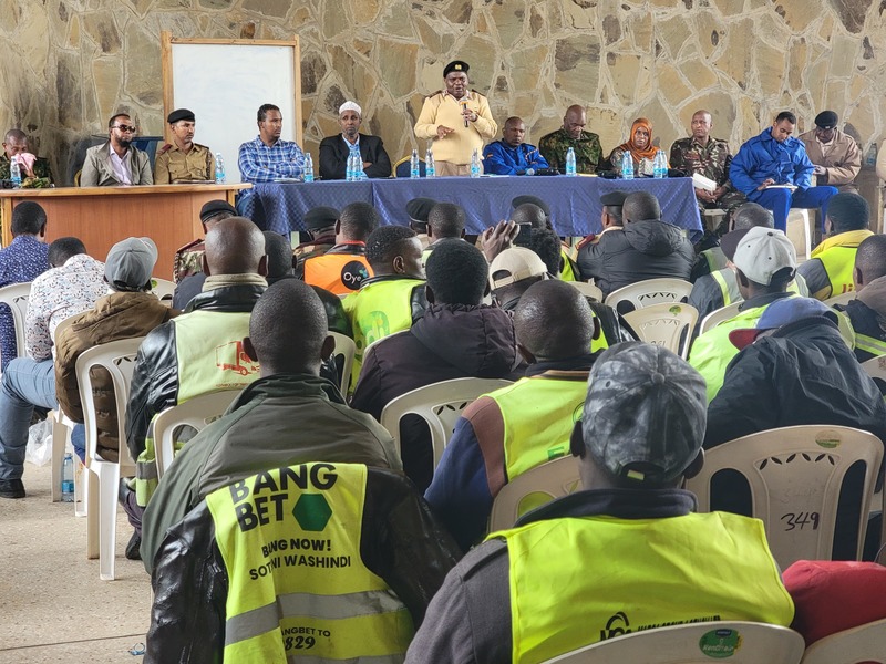 Security officials and business leaders meet to address crime in Eastleigh 