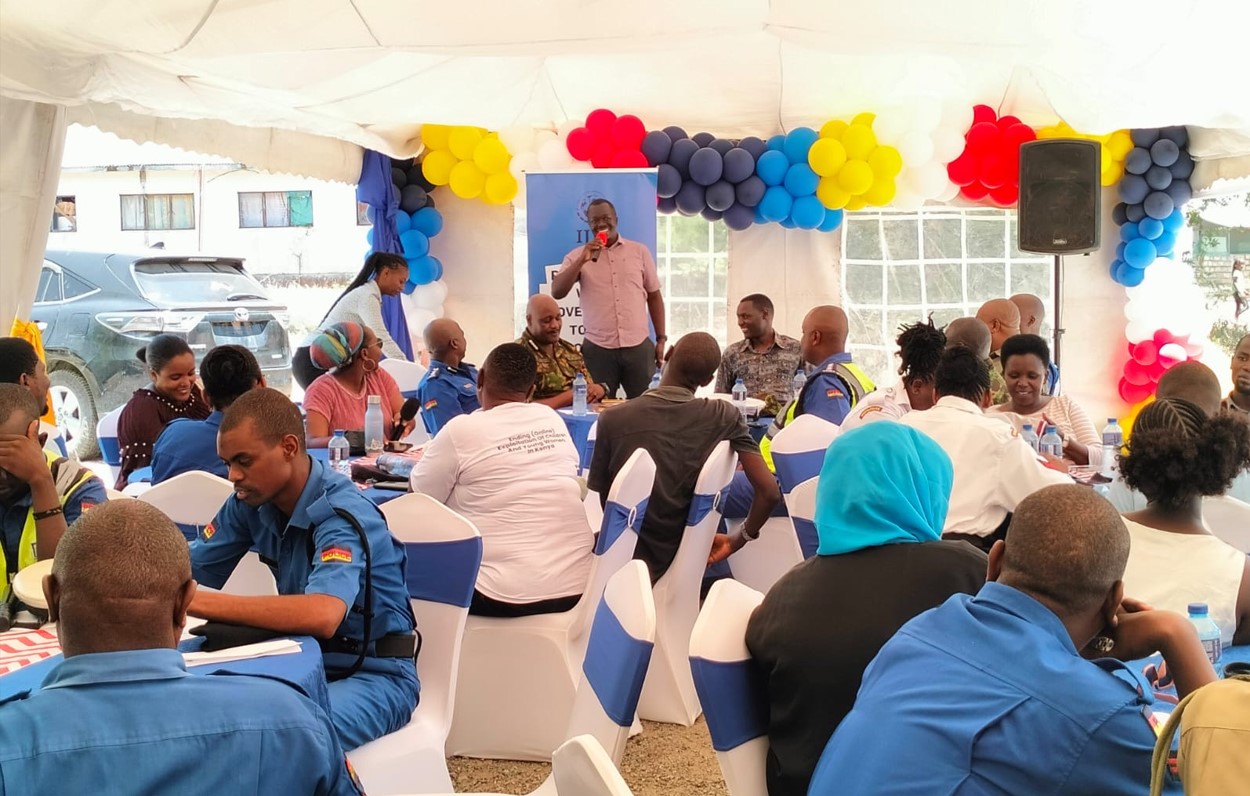 New gender desk in Bamburi offers safe space for Mombasa GBV survivors - Stakeholders from the justice sector and IJM during the launch of the new containerised gender desk at Bamburi Police Station in Mombasa. (Photo: Farhiya Hussein)