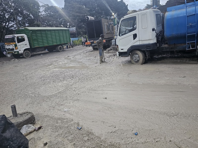 NEMA officers arrest two people for discharging mud on Eastleigh's major roads