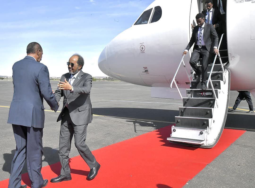 Somalia President Hassan on a challenging diplomatic mission to Eritrea