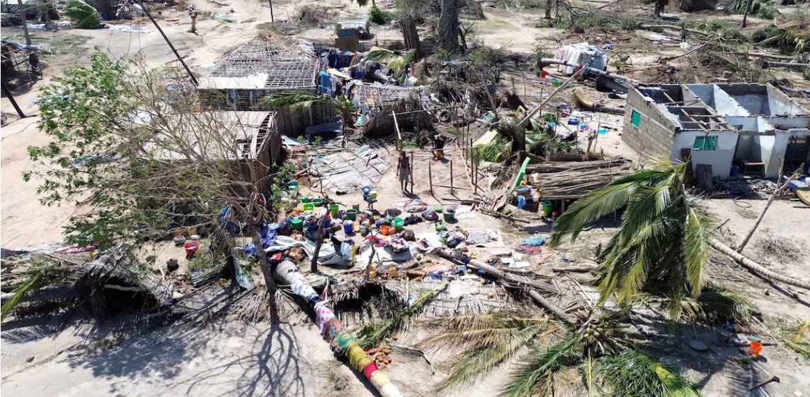 At least 34 killed by Cyclone Chido in Mozambique, UN humanitarian agency says - Uprooted trees and debris after cyclone Chido hit Mozambique in Mecufi district, Cabo Delgado province on December 16, 2024. (Photo: Unicef Mozambique/Handout via REUTERS)