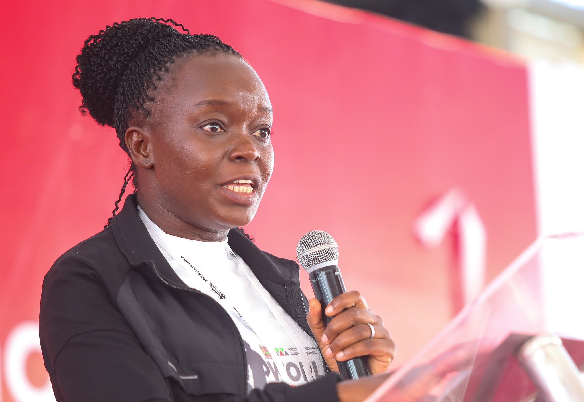 HIV/AIDS claimed the lives of over 2,600 children under 14 in Kenya last year - report - Health Cabinet Secretary Deborah Barasa during an event to commemorate World AIDS Day 2024 in Nairobi on December 1, 2024. (Photo: MoH)