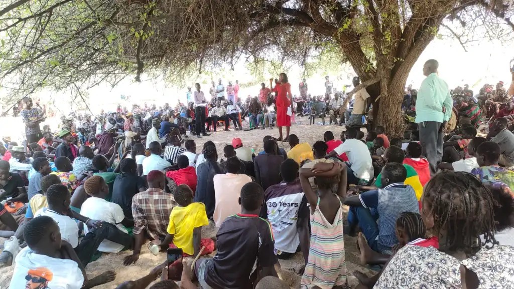 Turkana residents give green light for gold mining in Nameyana - Turkana County Government, through its Department of Mineral Resources conducted a community consent forum to pave the way for investors seeking to explore the rich deposits of gold at Nameyana, Turkwel Ward in Loima Sub-county on December 11, 2024. (Photo: Turkana County Government)