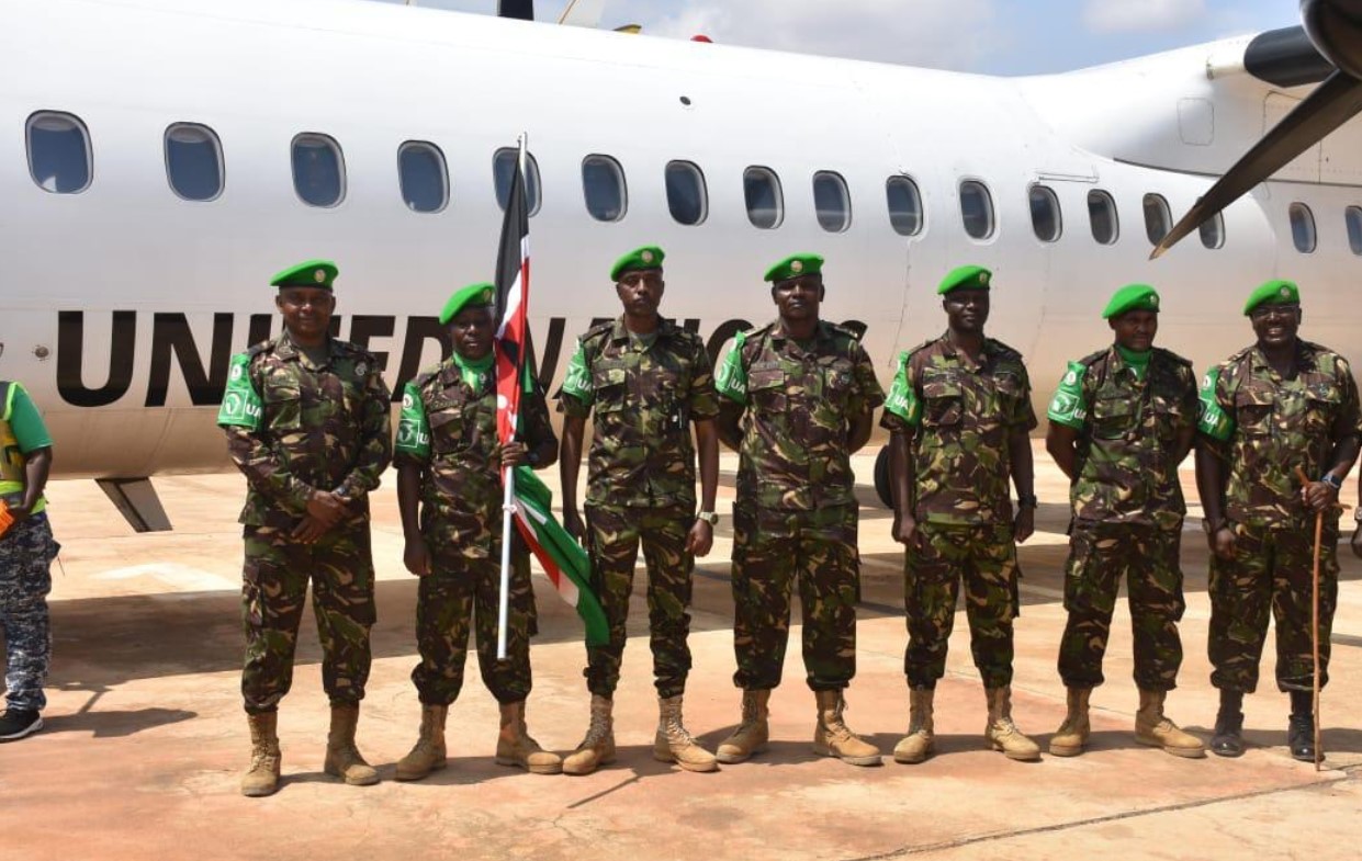 Somalia gets 11,000 troops for AUSSOM, excluding Ethiopia, amid regional tensions - Kenyan troops under ATMIS during a ceremony marking a successful handover to Somali Security Forces. Somalis is transitioning from ATMIS to the new mission, AUSSOM. (Photo: ATMIS)