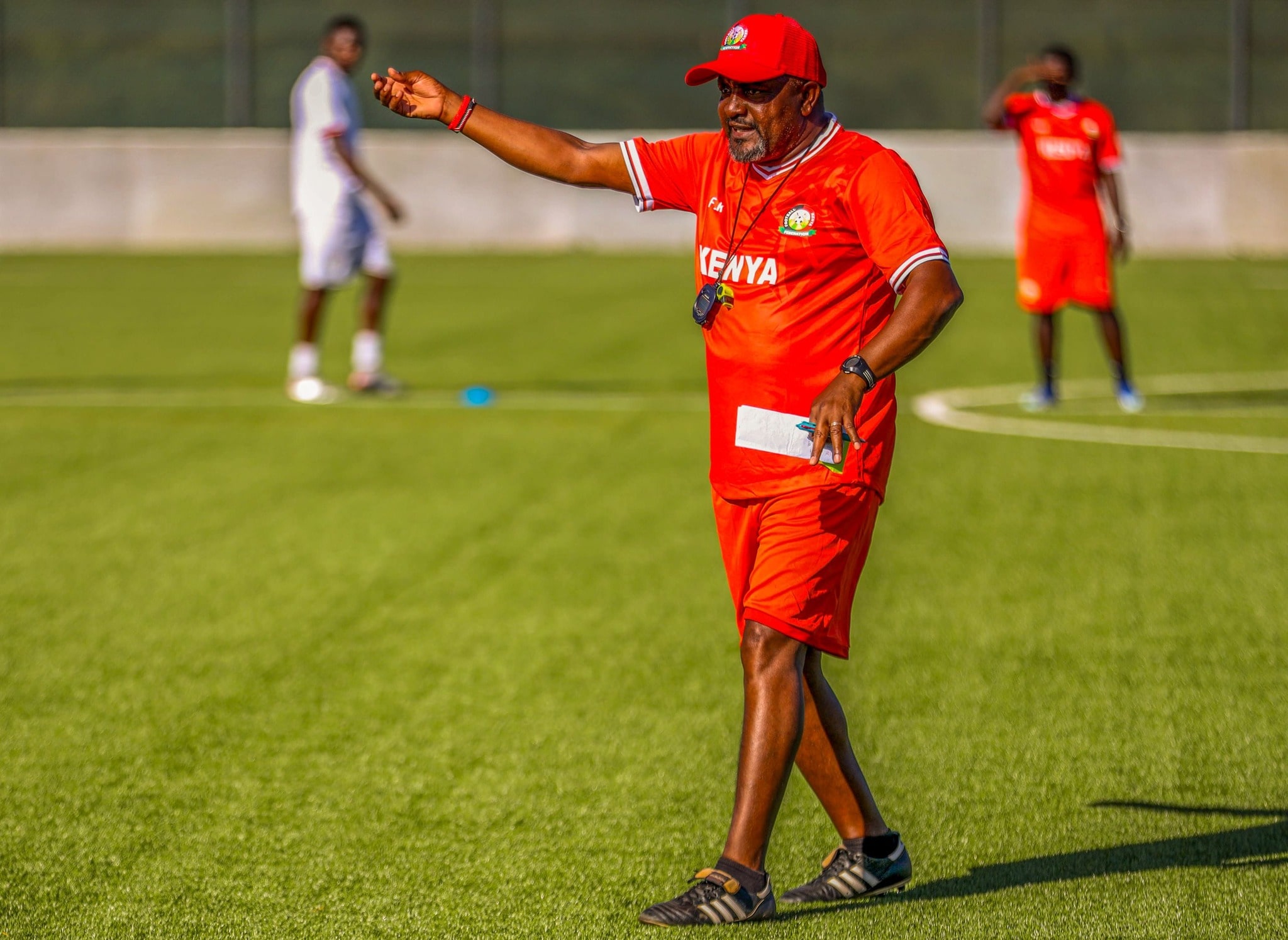 Kimanzi blames panic and low intensity for draw against Burkina Faso - Harambee Stars interim Head Coach Francis Kimanzi 