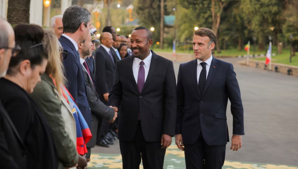 French President Macron backs Ethiopia's debt restructuring efforts