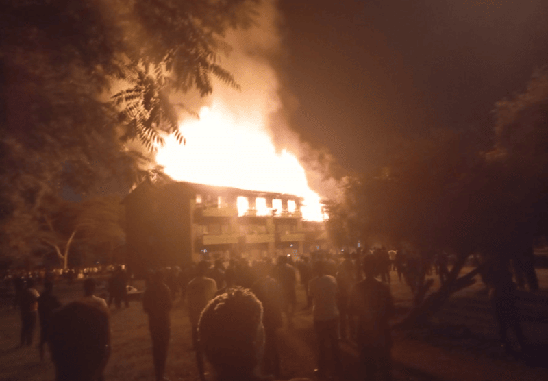 Over 85 students affected after JKUAT hostel goes up in flames, three hospitalised