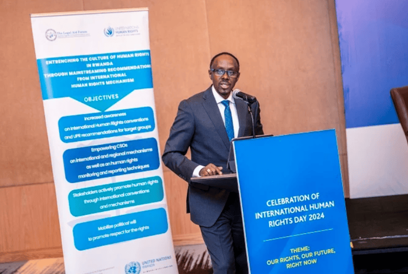 Kenya, Rwanda lead region in leveraging technology to revolutionise justice delivery - Andrews Kananga, Executive Director of Legal Aid Forum (LAF).