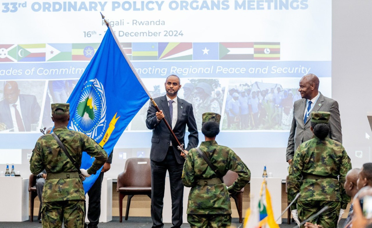 Somalia takes over leadership of East African Standby Force from Rwanda