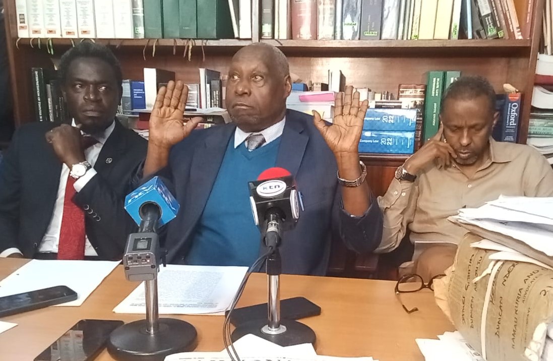 Senior Counsels allege rampant corruption in Kenya's Judiciary - (From Left to right: Senior Counsels Nelson Havi, Gibson Kuria, and Ahmednassir Abdullahi during a press briefing in Nairobi on December 20, 2024. (Photo: Barack Oduor) 