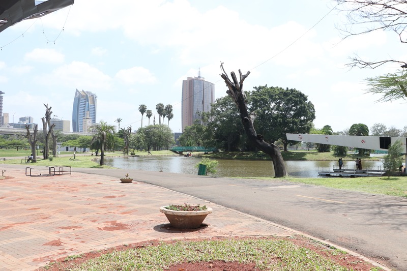 Wangari Maathai lobby vows to fight Sakaja’s Uhuru Park leasing plan in court - Uhuru Park in Nairobi on Thursday morning. The Green Belt Movement, associated with the late celebrated environmentalist and Nobel Peace Prize laureate Prof Wangari Maathai is opposed to leasing the space to private entities. (Photo: Justine Ondieki)