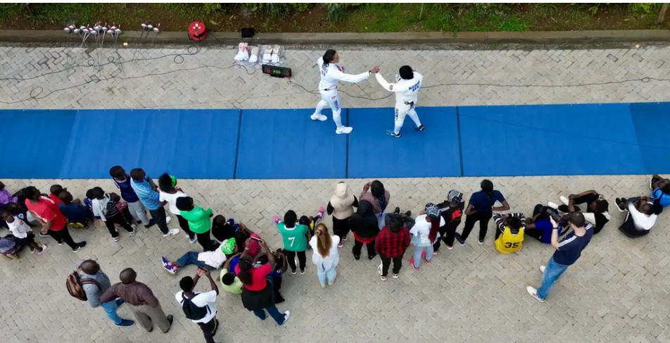 Two fencing enthusiasts on mission to make young Kenyans embrace the sport