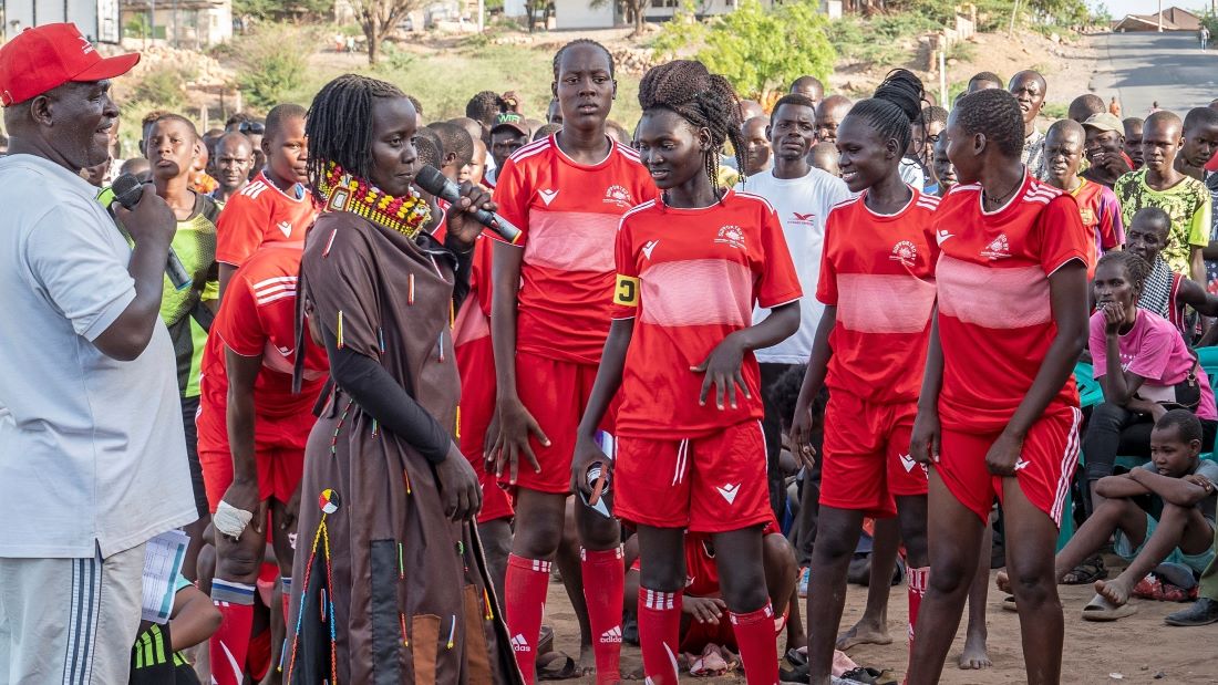 Residents of six banditry-prone areas take to sports to enhance peace - Football players during a past tournament in Lodwar, Turkana County. The North Rift Sports for Peace, Baringo Chapter kicks off on December 5, 2024. (Photo: File)