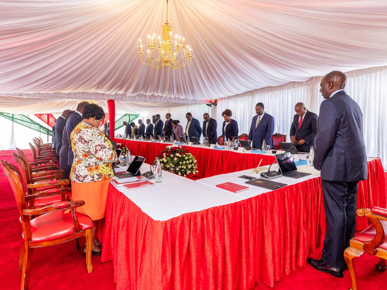 Cabinet approves dual training policy to transform TVET education - President William Ruto leads a Cabinet meeting at Kakamega State Lodge on January 21, 2025. (Photo: State House Kenya)