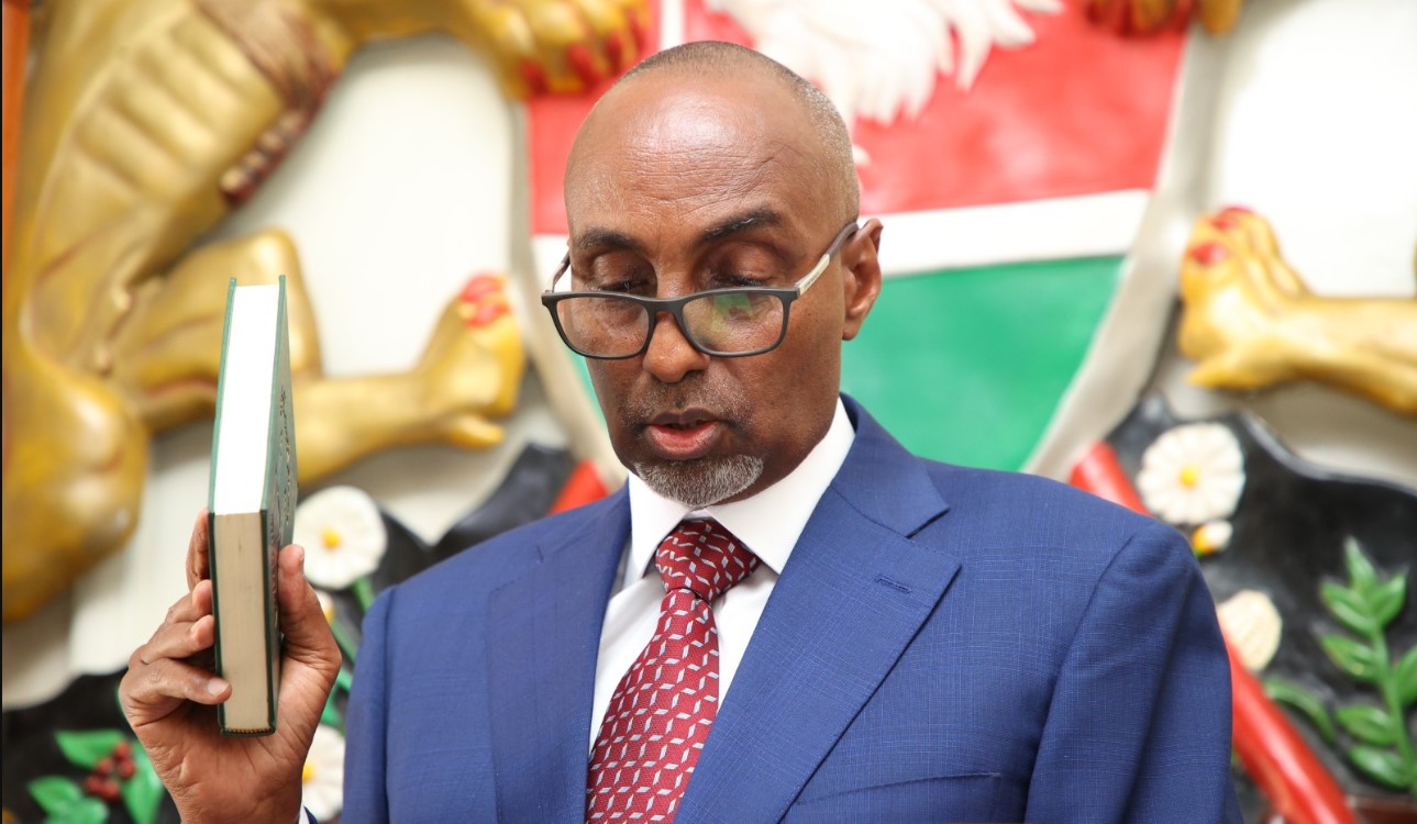 New EACC boss Abdi Ahmed vows to intensify anti-corruption efforts, recover stolen assets