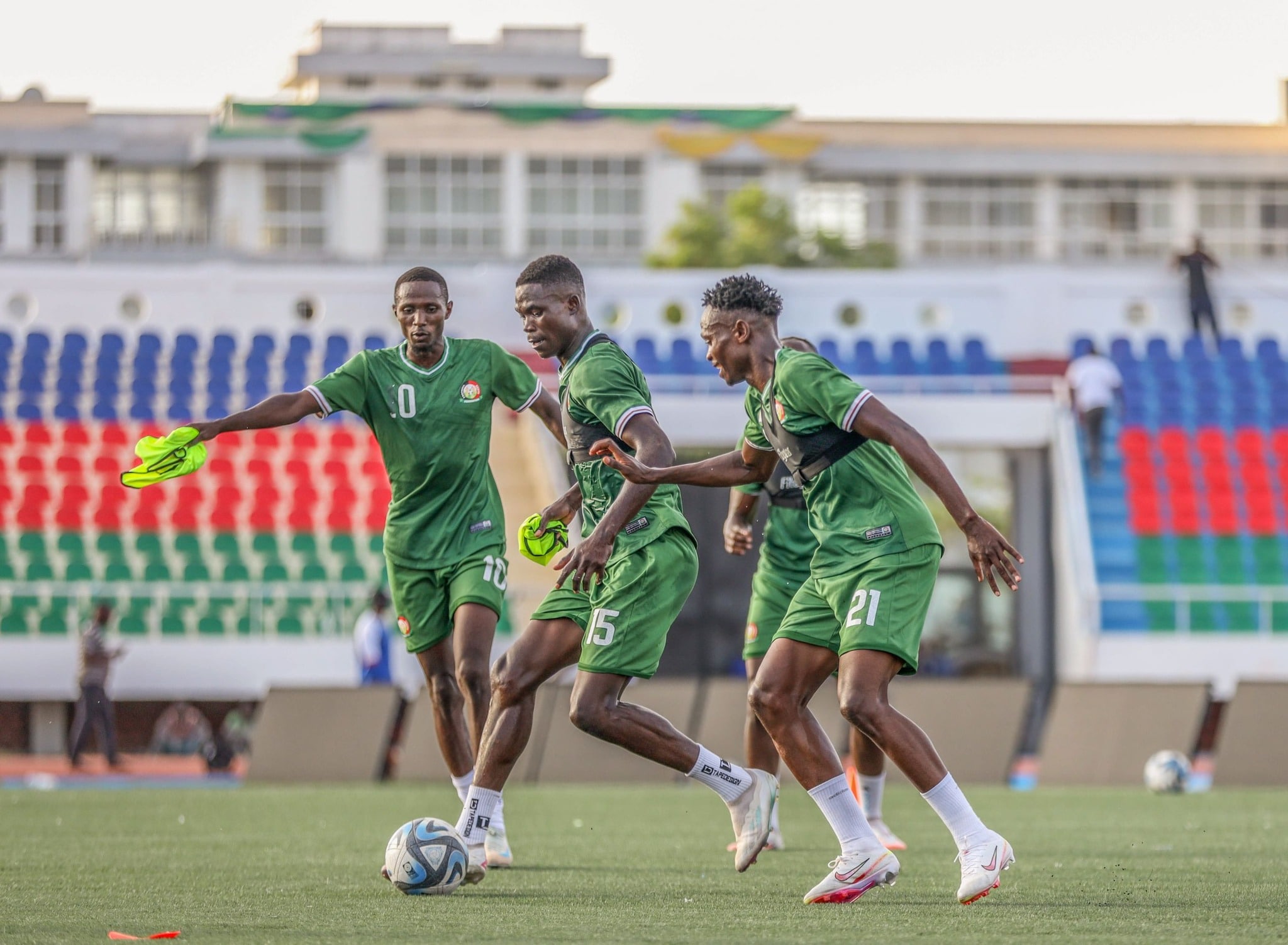 Kimanzi confident as Harambee Stars gear up for Mapinduzi Cup opener - Harambee Stars training in Zanzibar (C) FKF Media