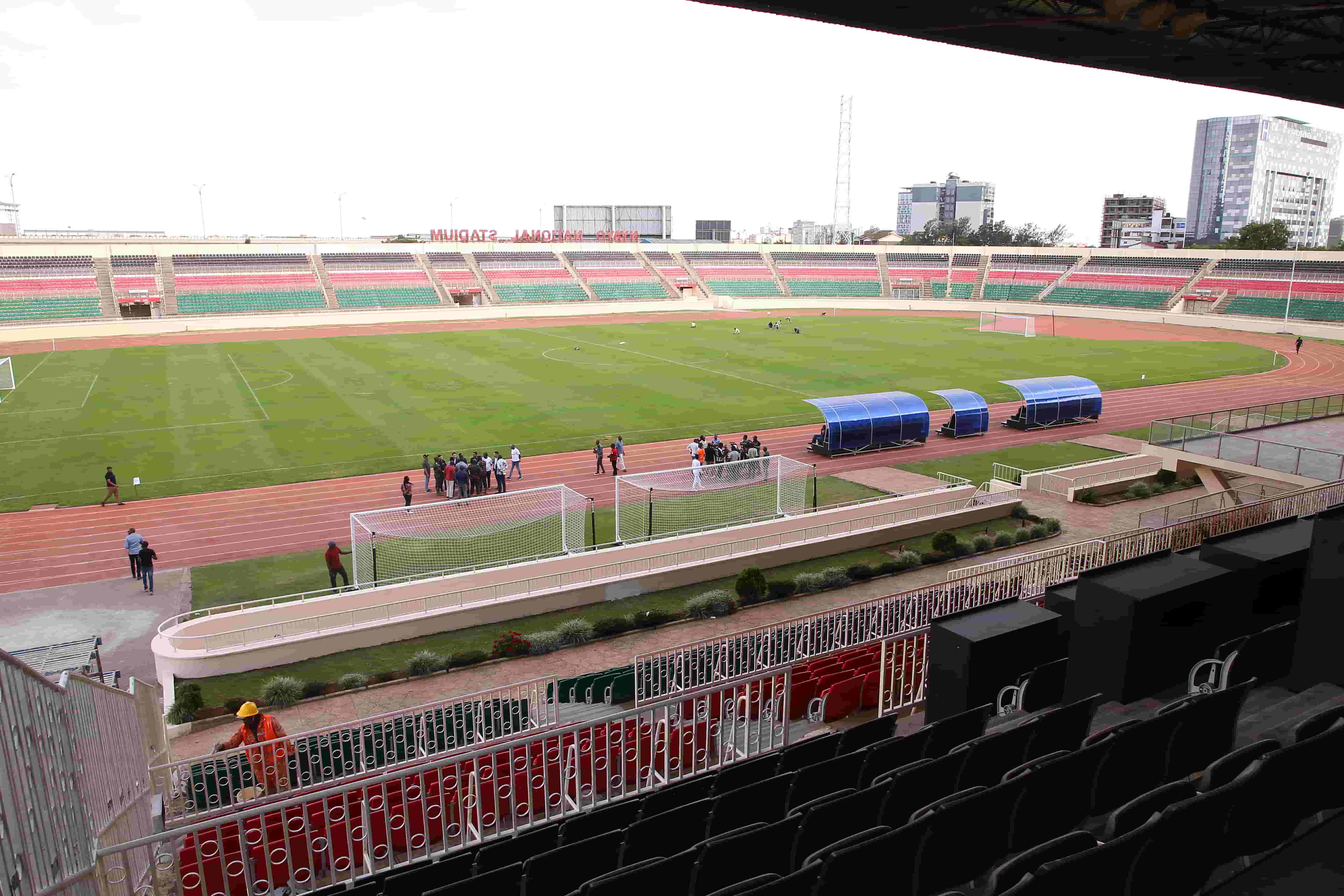 Sports CS confident as Kenya readies for CHAN 2025 - Nyayo National Stadium in a photo taken on Sunday 12 January