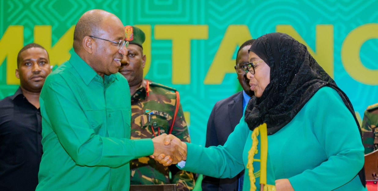 Tanzania’s CCM endorses Samia and Zanzibar’s Hussein as presidential candidates for October elections