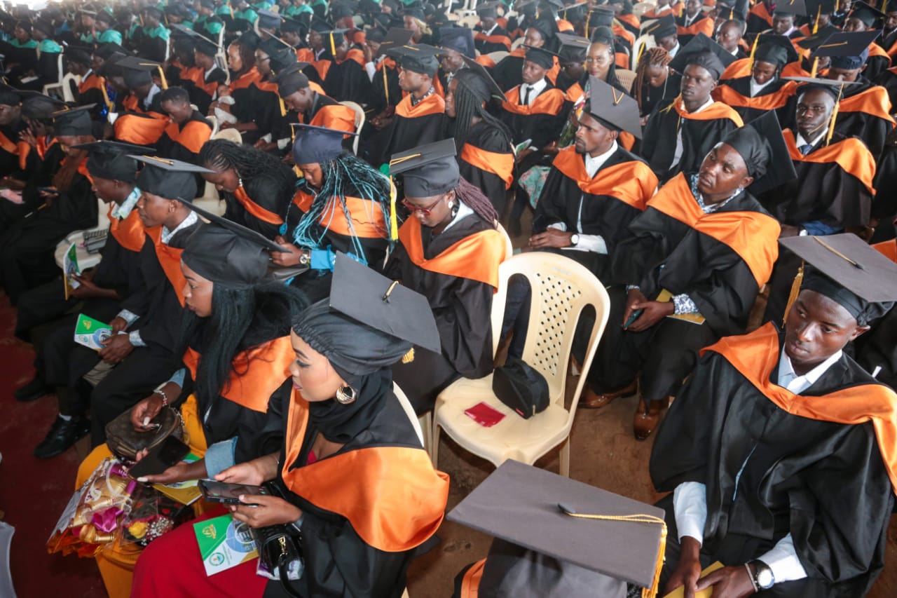 Taita Taveta University faces insolvency amid severe financial crisis - Graduands during the 6th Congregation of the conferment of degrees at Taita Taveta University on November 24, 2023. (Photo: Education Ministry)