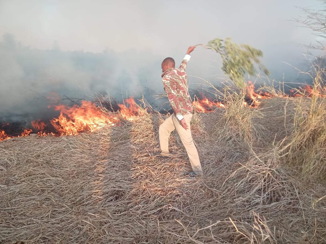 300,000 acres of grazing land destroyed in Isiolo bushfire - CS Murkomen