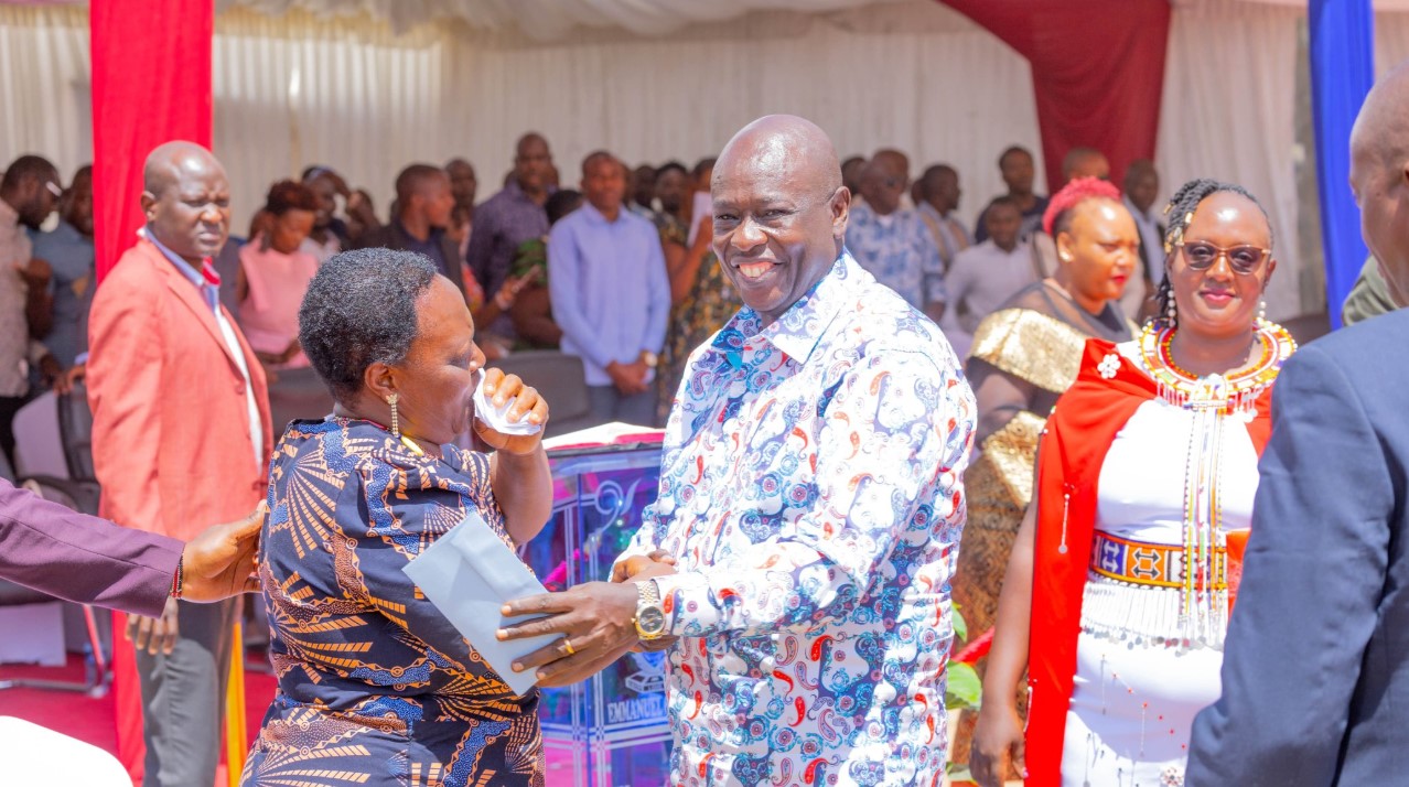 Gachagua readies for showdown with Ruto as he announces planned launch of new political party - Former Deputy President Rigathi Gachagua when he joined faithful of PCEA Emmanuel Matanya in Laikipia County for Sunday service on January 19, 2025. (Photo: X/Rigathi Gachagua)