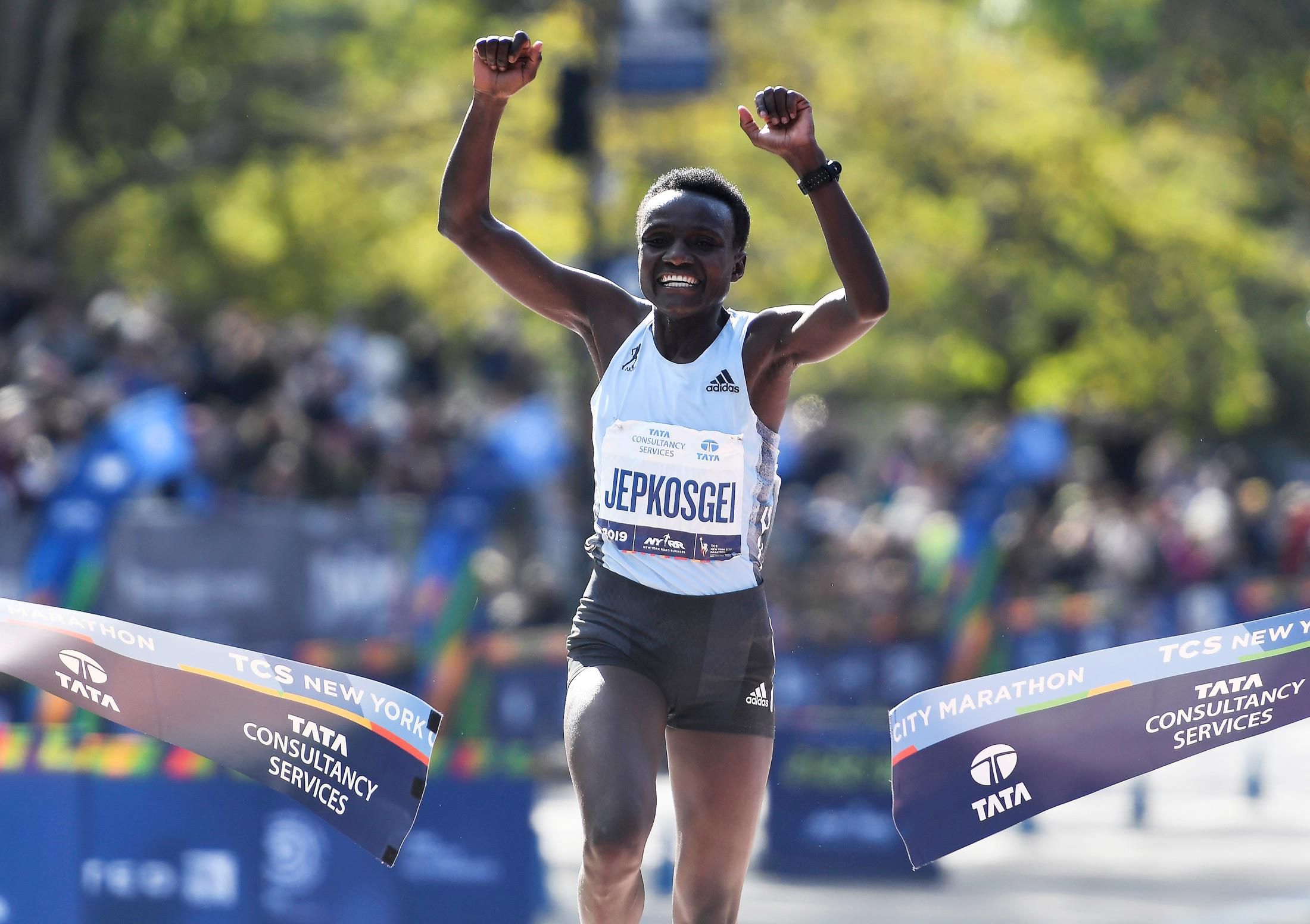 Ras Al Khaimah Half Marathon: Jepkosgei eyes glory against Ethiopian contenders - Joyciline Jepkosgei in a past race (C) World Athletics 