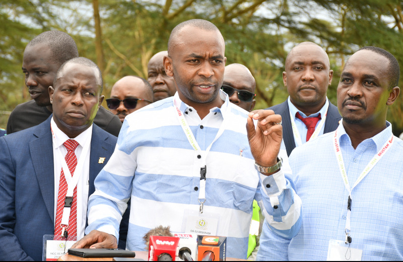 Clinical officers call for Health CS, SHA leadership to resign as nationwide strike looms - KUCO's officials led by Chairman Peterson Wachira and Secretary General George Gibore (KNA)