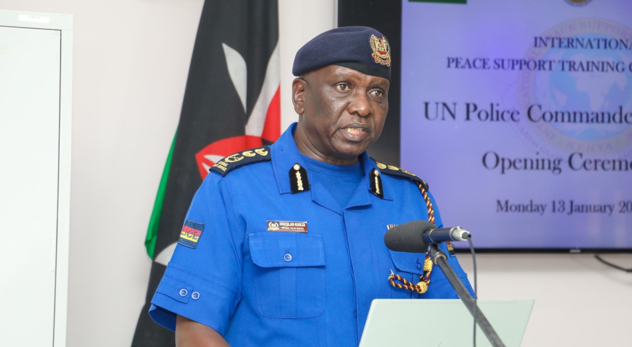 Police IG Douglas Kanja says he will appear in court at the right time to answer summons