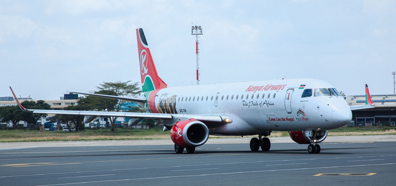 Kenya Airways faces COMESA probe over flight delays at Nairobi and Entebbe airports - A Kenya Airways plane. The airline is facing investigations by the COMESA Competition Commission following complaints of flight delays. (Photo: Kenya Airways)