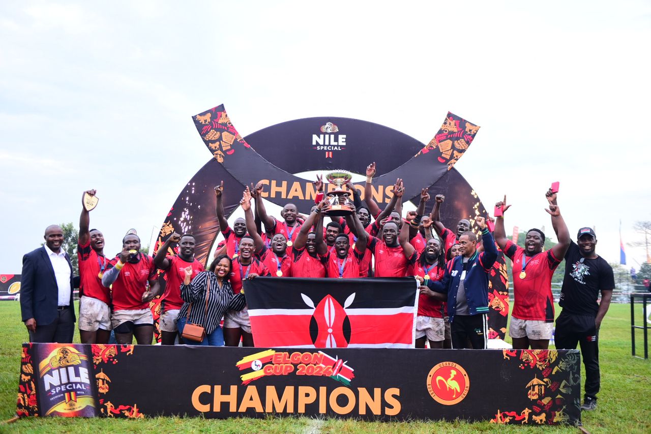 Kenya Simbas kick off 2027 RWC qualification campaign as four Kenyans join Rhinos’ high-performance camp - Kenya Simbas celebrate winning the Elgon Cup last year (C) Nicholas Bamulanzeki