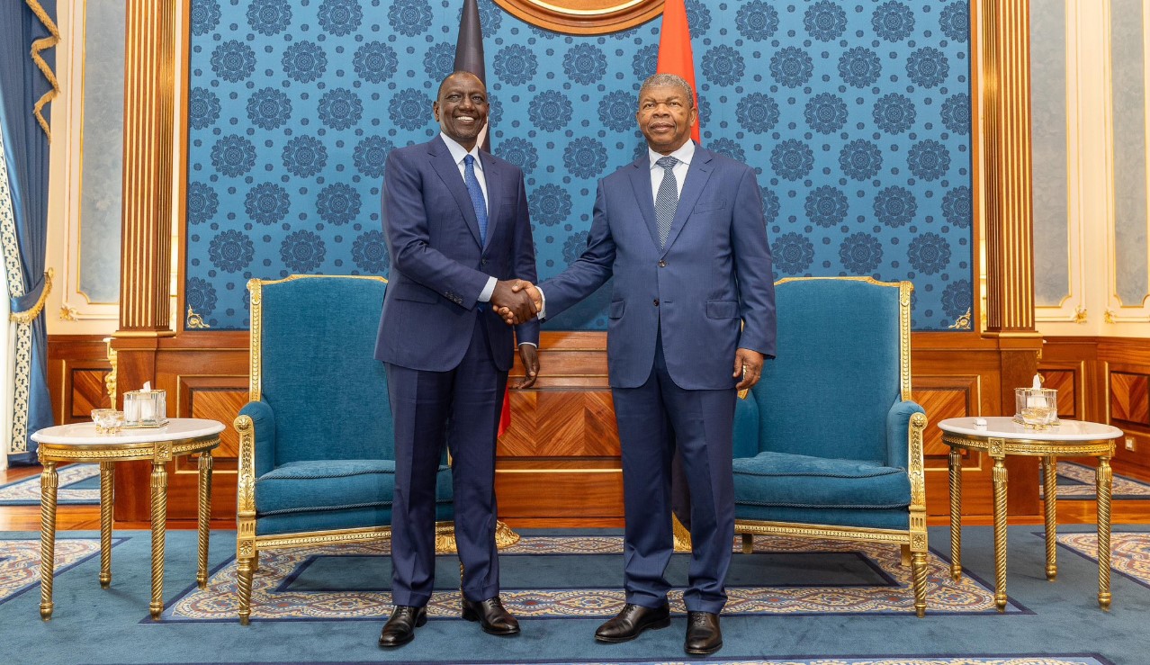 Ruto courts Angolan President Lourenço for support ahead of AUC chairperson's election - President William Ruto during his meeting with Angolan President João Lourenço in Luanda on January 8, 2025. (Photo: PCS)