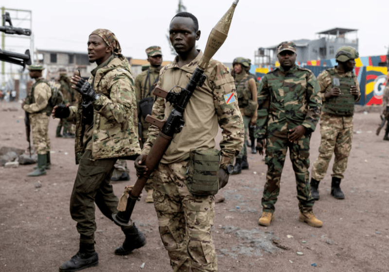 Congo's army and Burundian allies slow M23 rebel's southern march