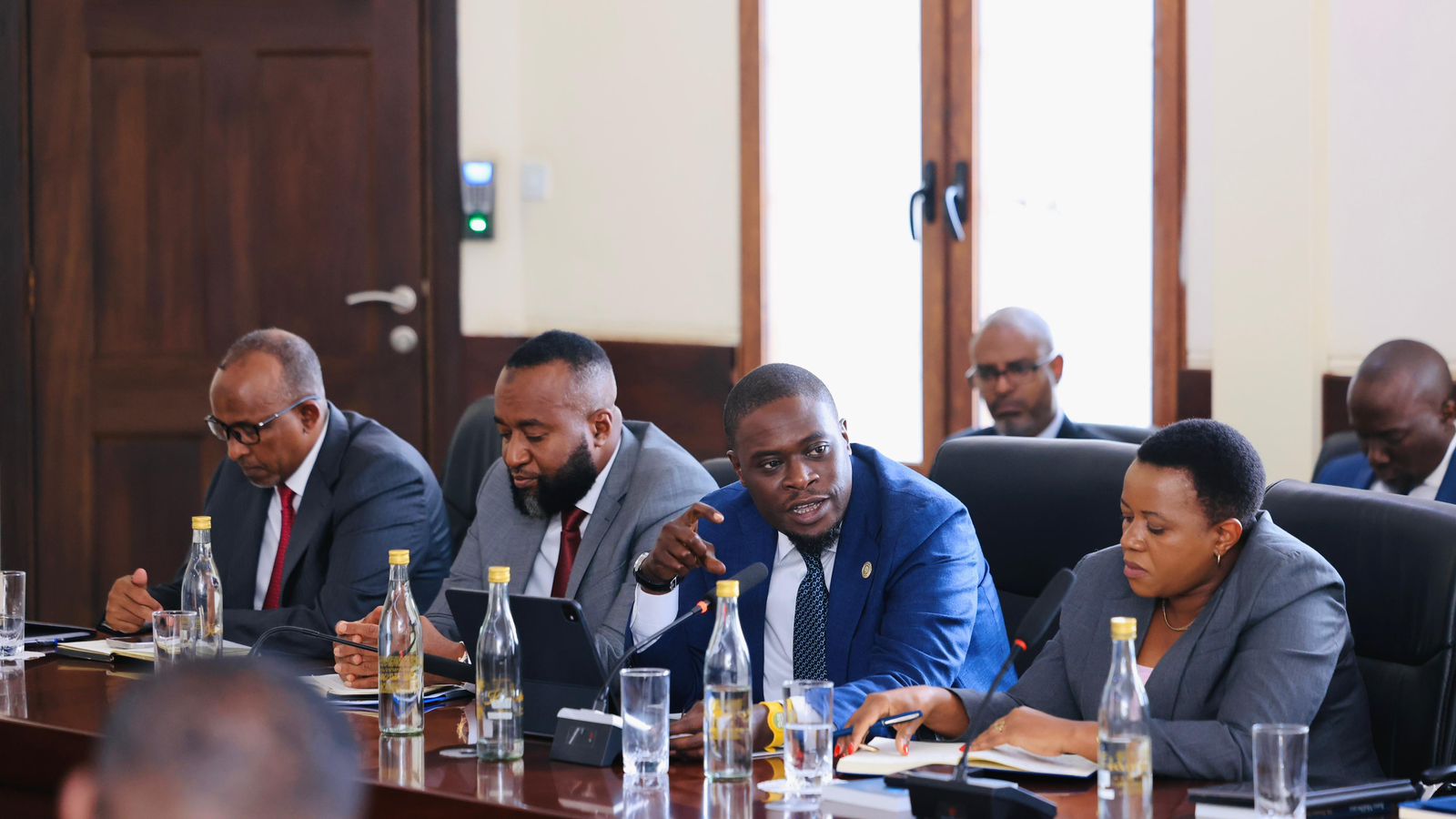 State urged to streamline business registration, cross-county trade for economic growth - Nairobi Governor Johnson Sakaja speaking during  stakeholder engagement forum in Nairobi on January 9, 2024. (Photo: Nairobi City County Government)