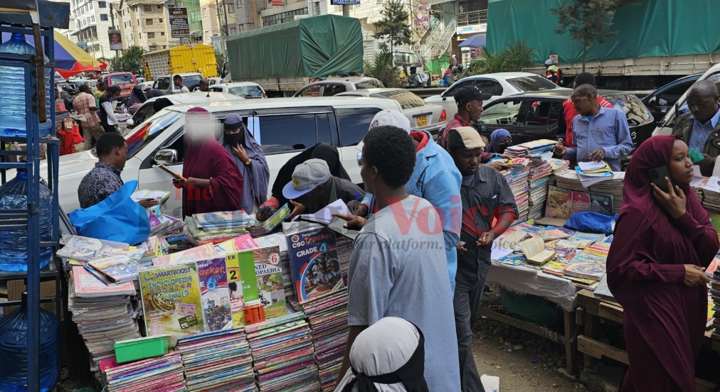 Book vendors in Eastleigh report booming business with reopening of schools