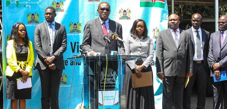 Only 3.1 million Kenyans have completed eligibility test for SHIF, ministry says - Health Director-General Patrick Amoth speaks during a press briefing. He said only 3.1 million Kenyans have completed the SHIF eligibility test. (Photo: X/Ministry of Health)