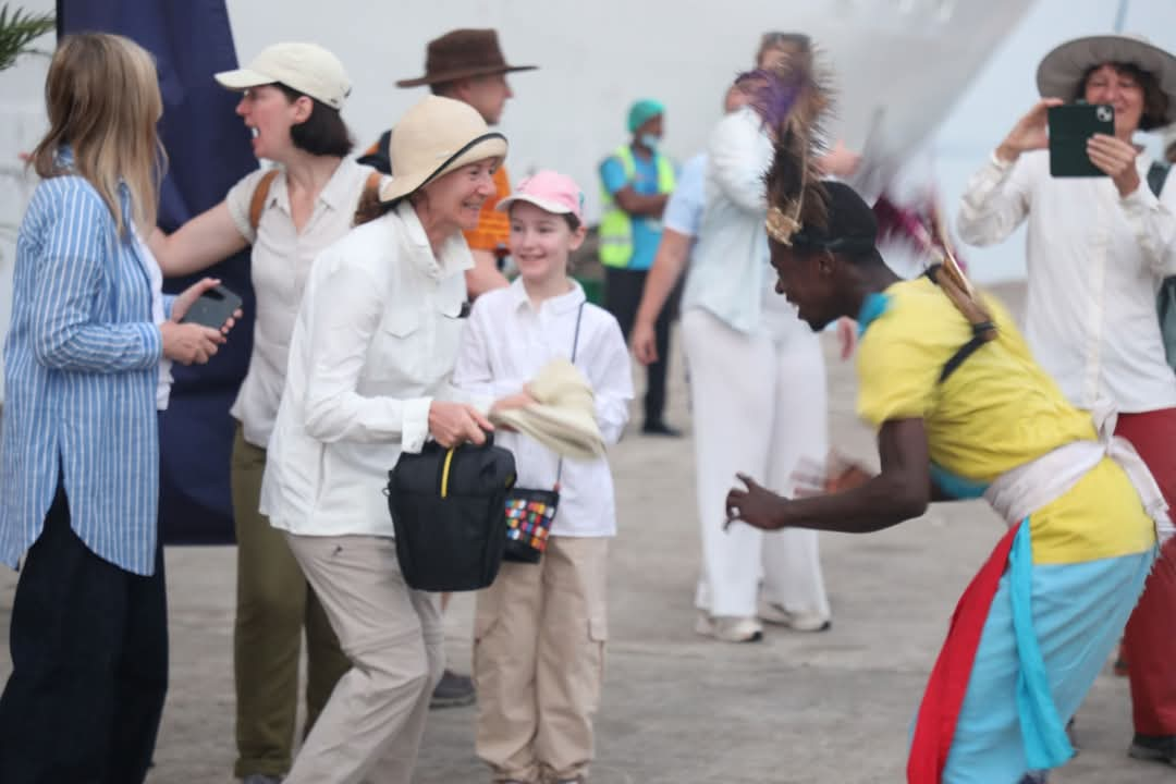 Tourism boost as Mombasa welcomes over 1,000 tourists from two cruise ships