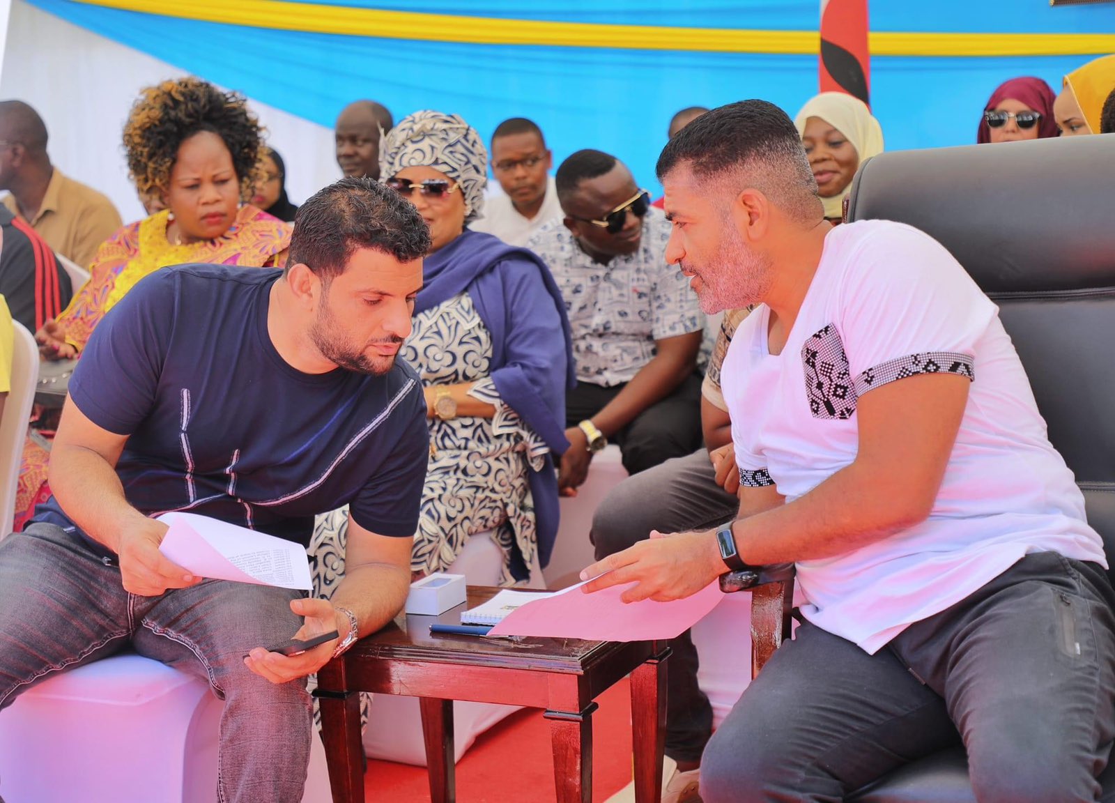 Political rift in Mombasa threatens public service delivery - Mombasa Speaker Harub Khatri (left) and Governor Abdulswamad Nassir during the launch of Mombasa Yetu programme on December 22, 2022. (Photo: X/Harub Khatri)