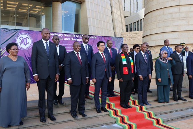 SADC leaders agree to joint meeting with EAC over eastern DRC conflict