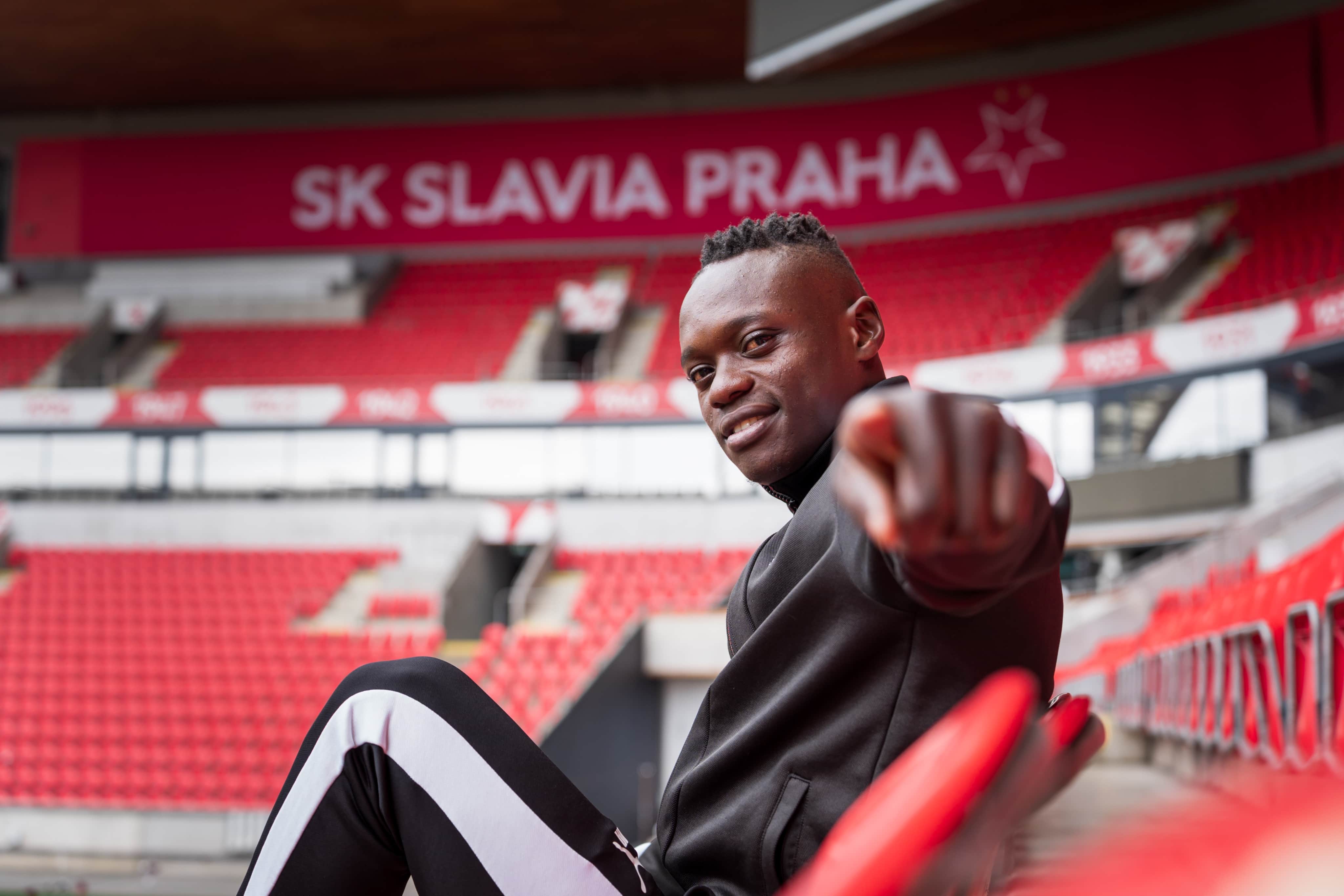 Kenyan midfielder Timothy Ouma signs for Slavia Prague in Sh 473M deal