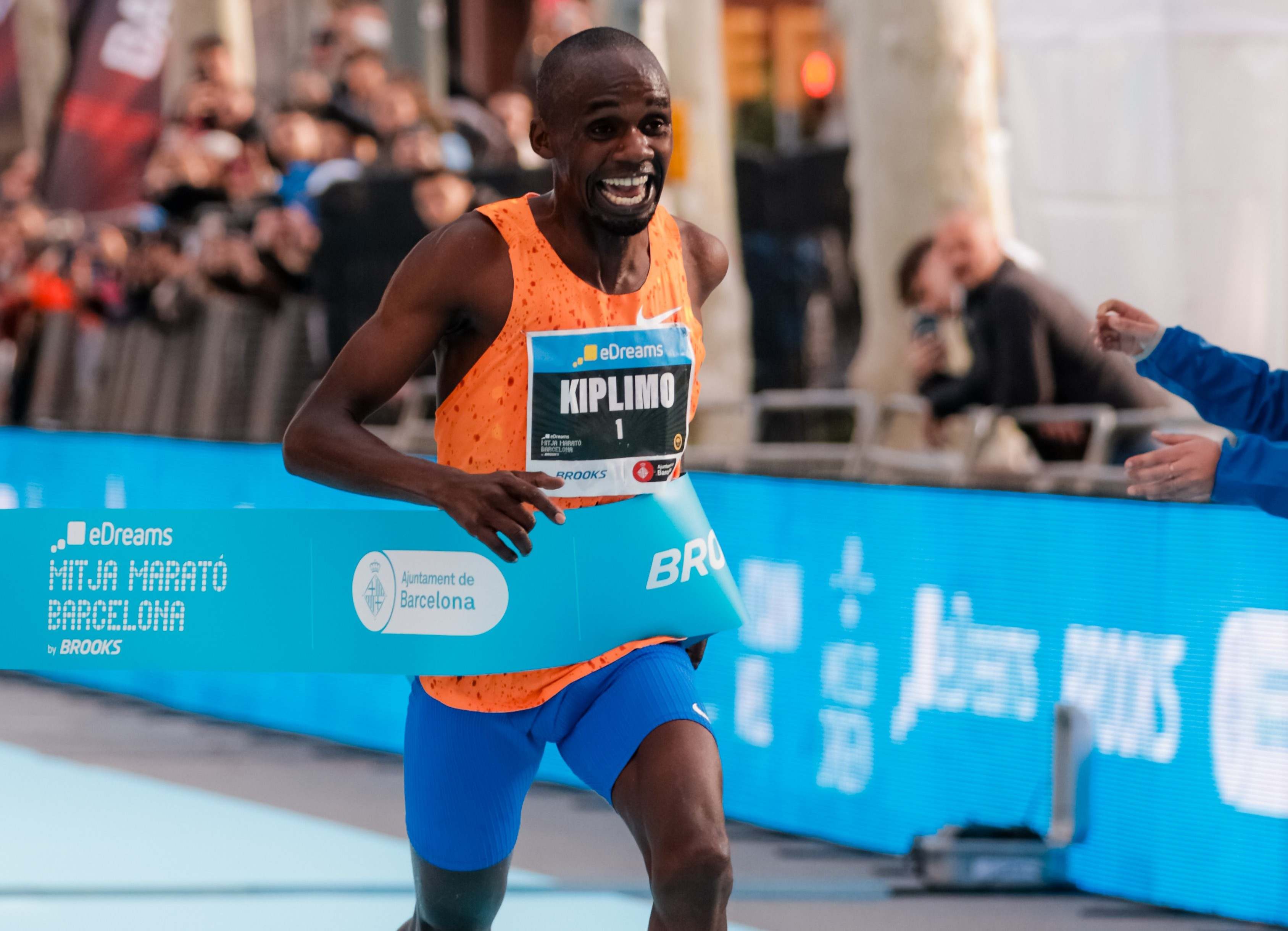 Uganda's Jacob Kiplimo smashes world half marathon record in Barcelona